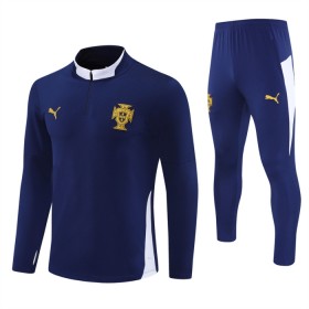 Portugal Sudadera De Entrenamiento 2024-25 Cuarto-Cremallera Armada